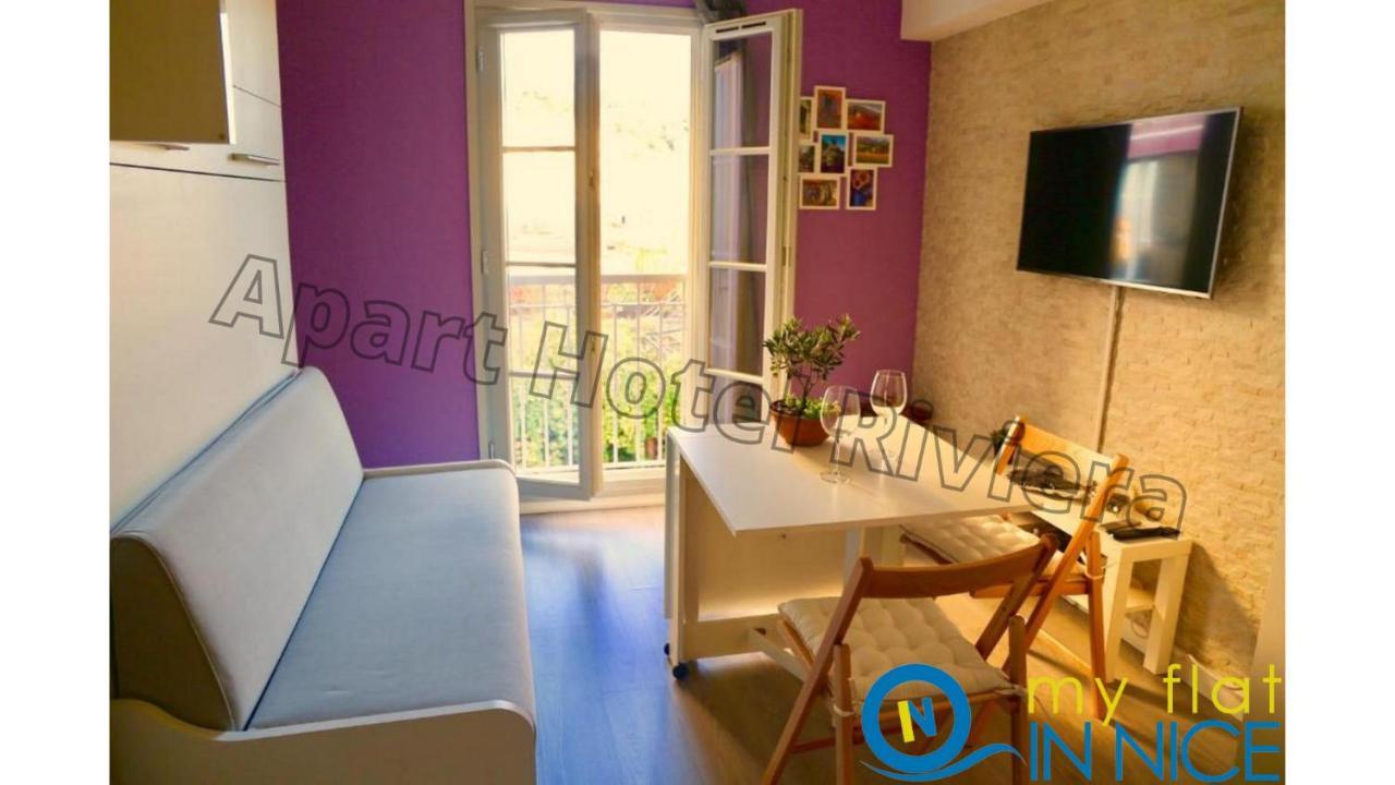 Aparthotel Riviera Nice Cote D'Azur - Old Town - Studio Ac - Sea View - 50M Promenade Des Anglais- La Maison Linda Екстериор снимка