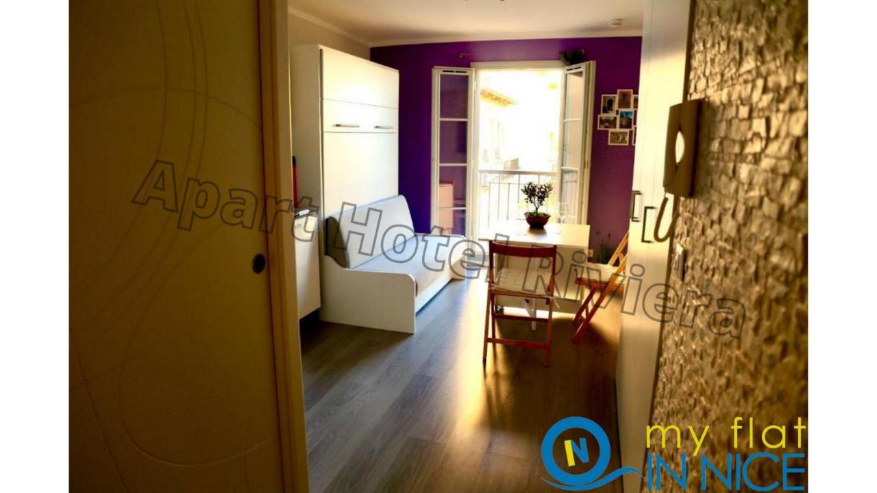 Aparthotel Riviera Nice Cote D'Azur - Old Town - Studio Ac - Sea View - 50M Promenade Des Anglais- La Maison Linda Екстериор снимка