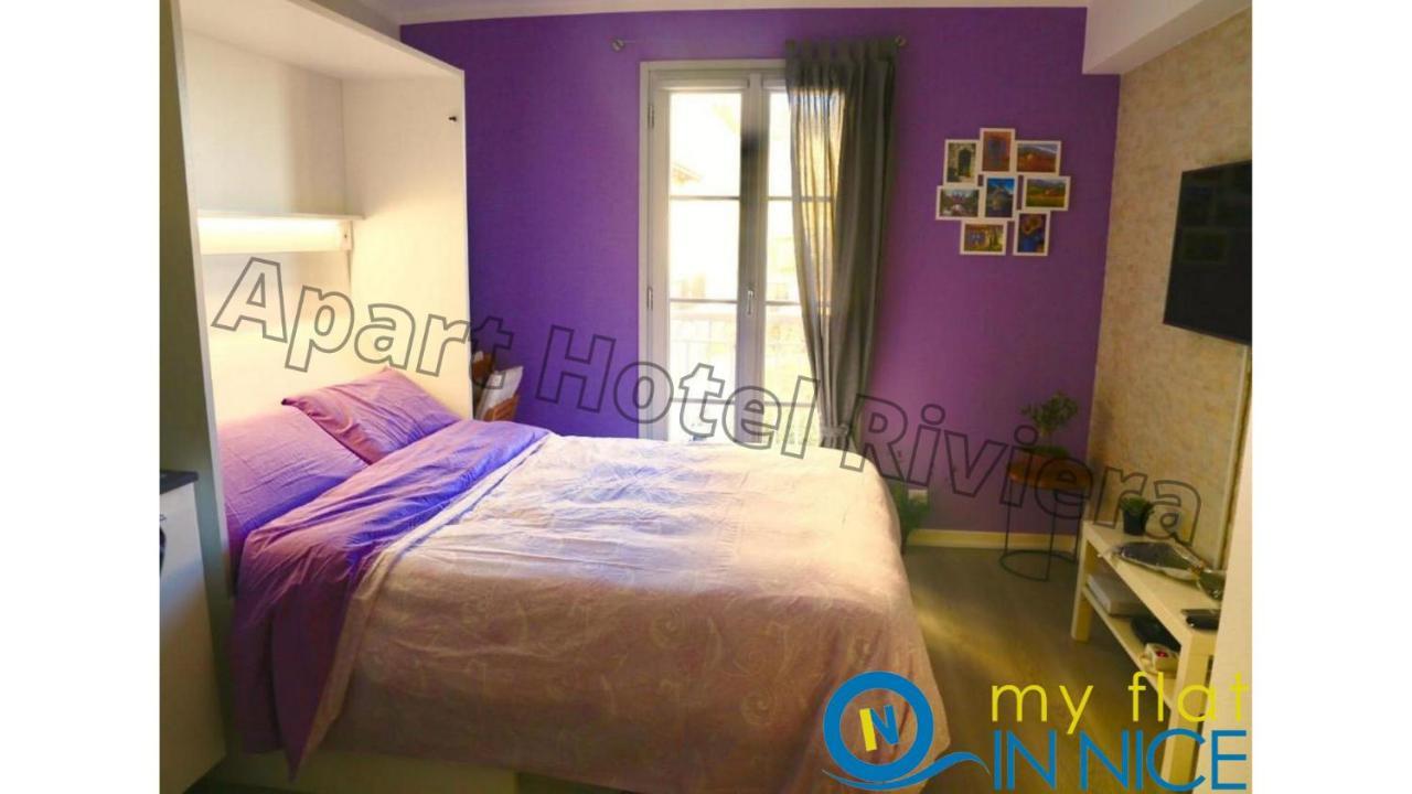 Aparthotel Riviera Nice Cote D'Azur - Old Town - Studio Ac - Sea View - 50M Promenade Des Anglais- La Maison Linda Екстериор снимка