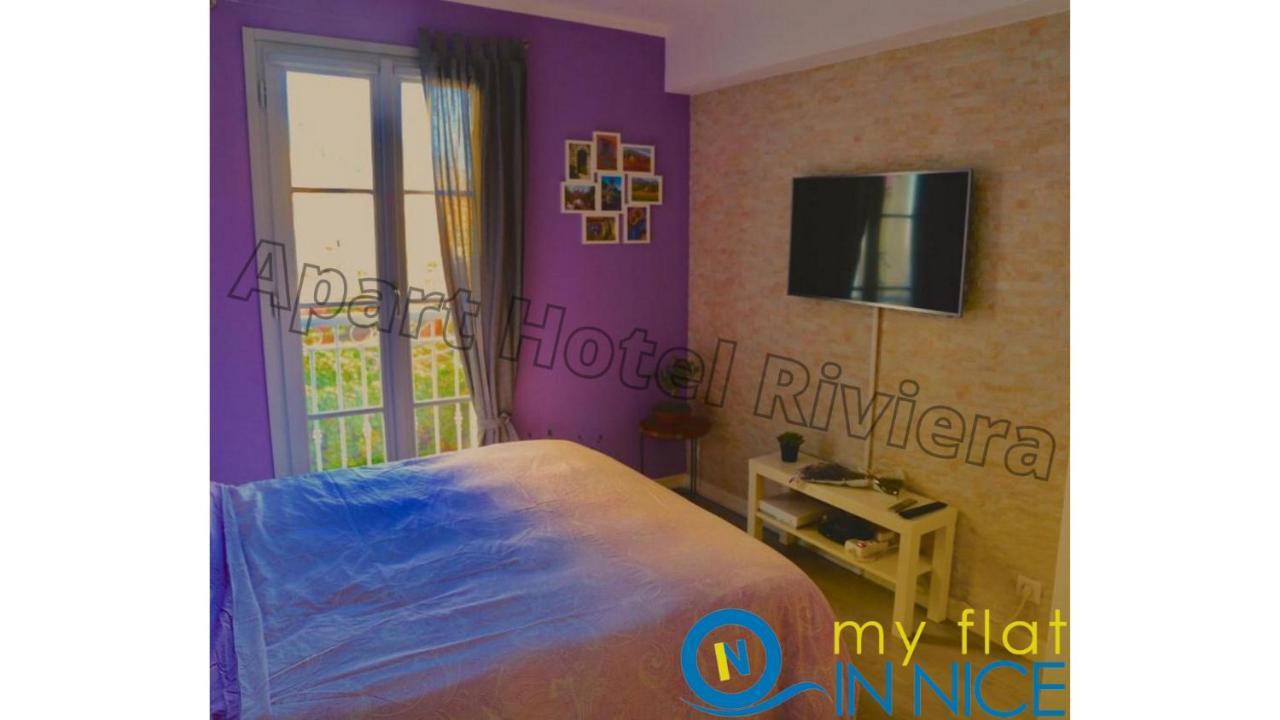 Aparthotel Riviera Nice Cote D'Azur - Old Town - Studio Ac - Sea View - 50M Promenade Des Anglais- La Maison Linda Екстериор снимка