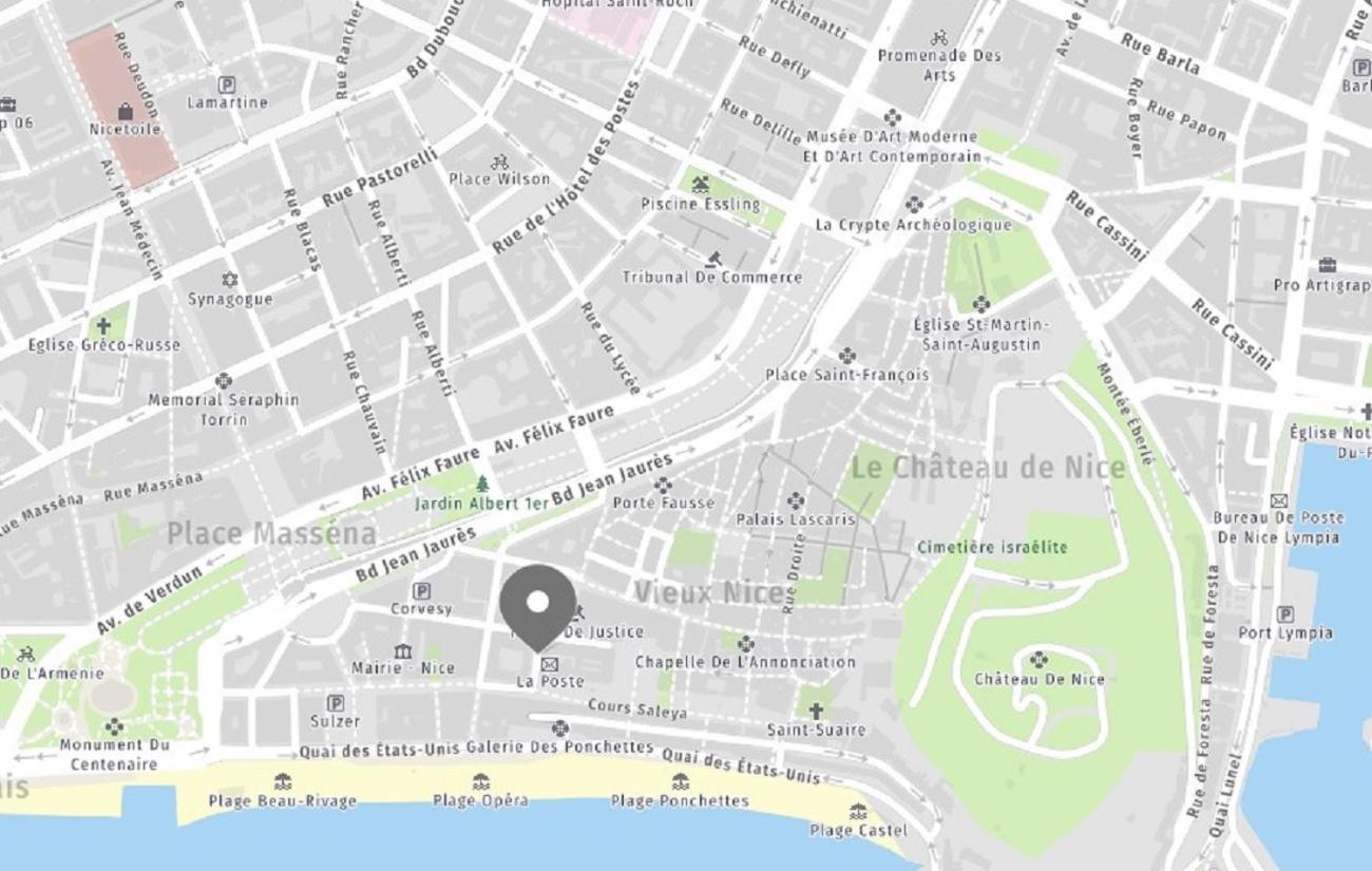 Aparthotel Riviera Nice Cote D'Azur - Old Town - Studio Ac - Sea View - 50M Promenade Des Anglais- La Maison Linda Екстериор снимка
