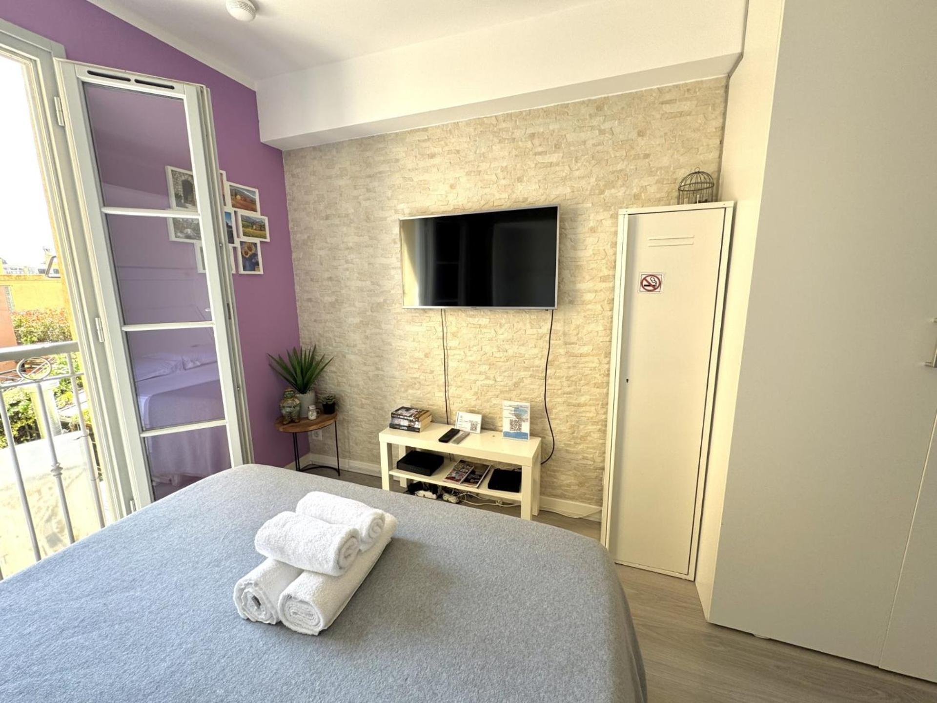 Aparthotel Riviera Nice Cote D'Azur - Old Town - Studio Ac - Sea View - 50M Promenade Des Anglais- La Maison Linda Екстериор снимка